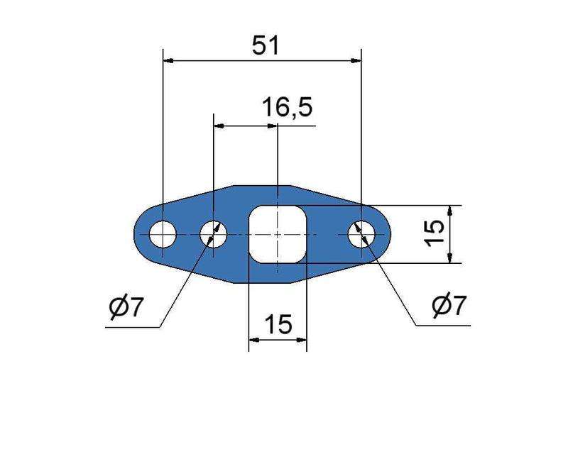 № 2505201 Комплект прокладок турбіни Toyota 1.4D, BMW 1.4D