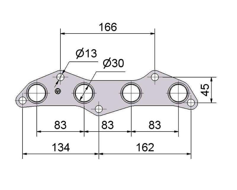 № 2505201 Комплект прокладок турбіни Toyota 1.4D, BMW 1.4D