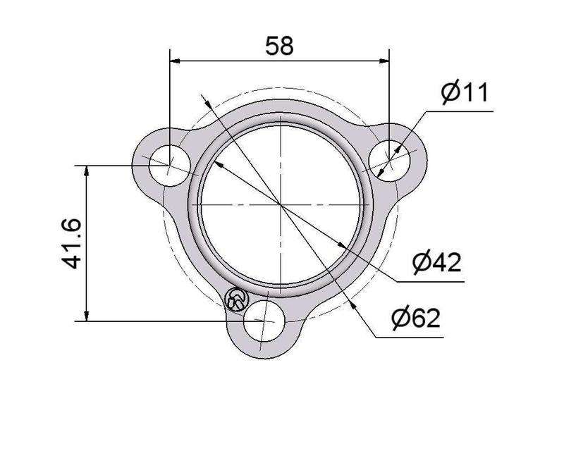 № 2505253 Комплект прокладок турбіни Audi 1.8, Seat 1.8, Skoda 1.8, VW 1.8